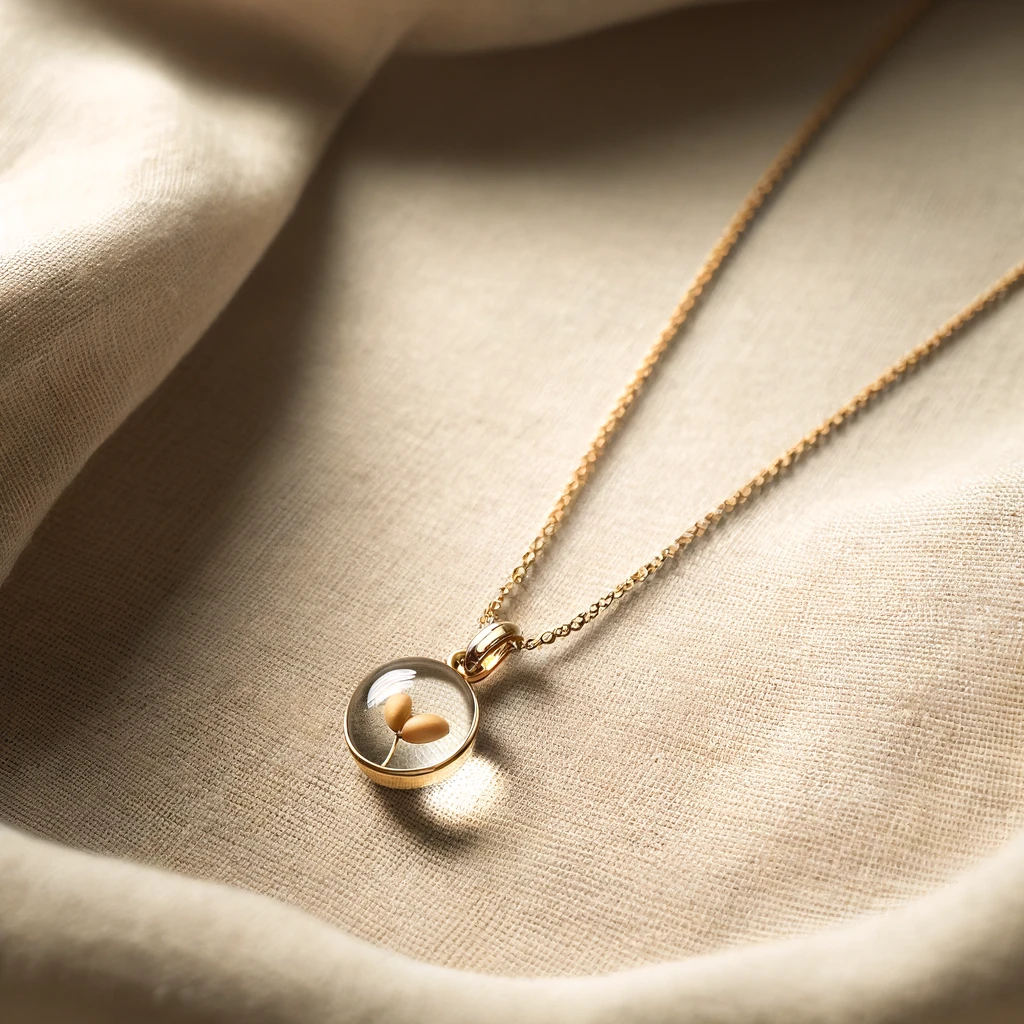 mustard seed necklace