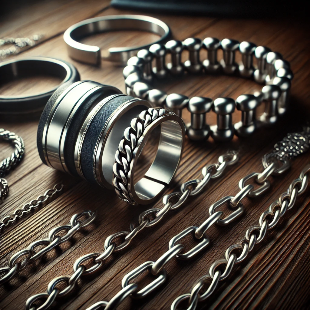 mens sterling silver bracelets